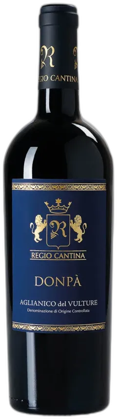 photo du vin Aglianico Del Vulture Doc Donpà Regio Cantina 2019