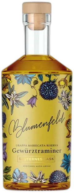 photo Grappa Barricata Riserva Gewürztraminer Sauternes Cask Blumenfeld