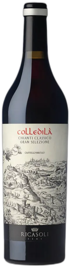 vue du vin Chianti Classico Gran Selezione Docg Colledilà Ricasoli 1141