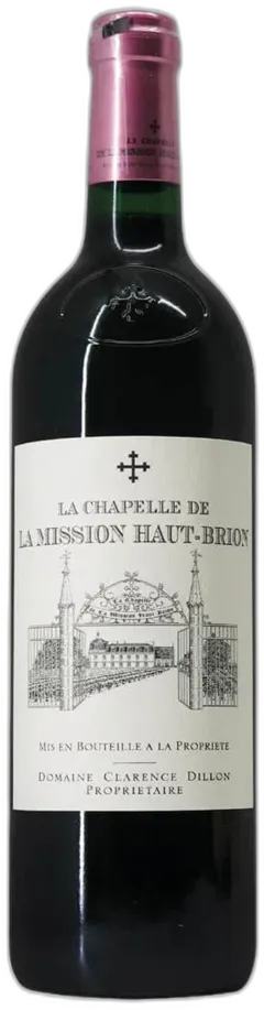image du vin Pessac-lã©Ognan Aoc Rouge 2ã¨me Vin la Chapelle de la Mission Haut-Brion Chã¢Teau la Mission Haut-Brion 2019