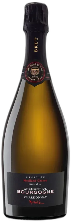aperçu du vin de Bourgogne Aoc Brut Prestige Chardonnay Maison Moillard 2021