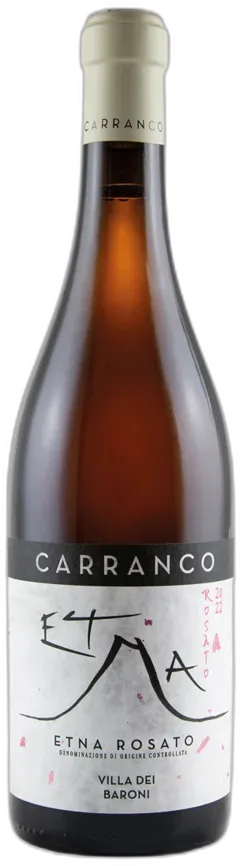 photo du vin Etna Rosato Doc Villa Dei Baroni Carranco 2022