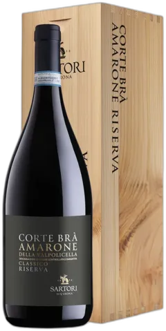 photo du vin Amarone Della Valpolicella Docg Classico Riserva Corte Brà Sartori di Verona 2017