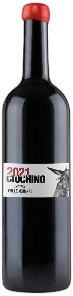vue du vin Monferrato Doc Rosso Ciuchino Cascina Valle Asinari 2023
