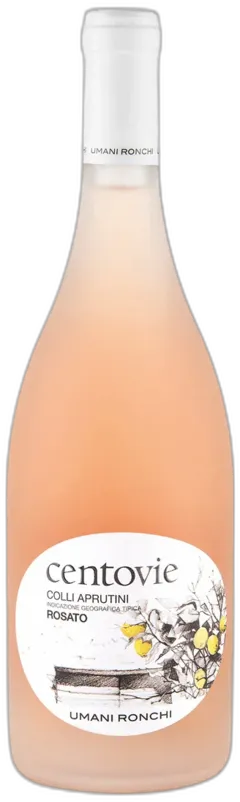 aperçu du vin Colli Aprutini Igt Rosato Centovie Umani Ronchi 2024
