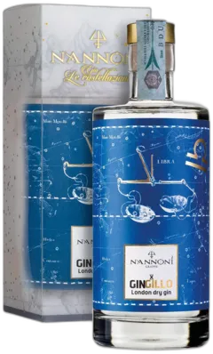 photos du vin London Dry Gin Gingillo x Bilancia Nannoni