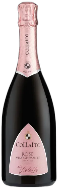 photo du vin Vino Spumante di Qualità Extra Dry Rosé Violette Conte Collalto