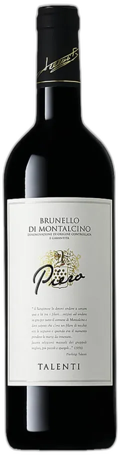 illustration du vin Brunello di Montalcino Docg Piero Talenti 2018