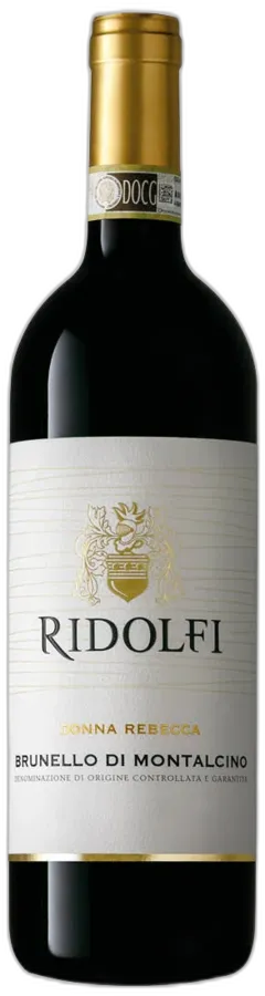 image du vin Brunello di Montalcino Docg Donna Rebecca Ridolfi 2018