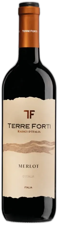 aperçu du vin Vino d'Italia Merlot Radici d'Italia Terre Forti