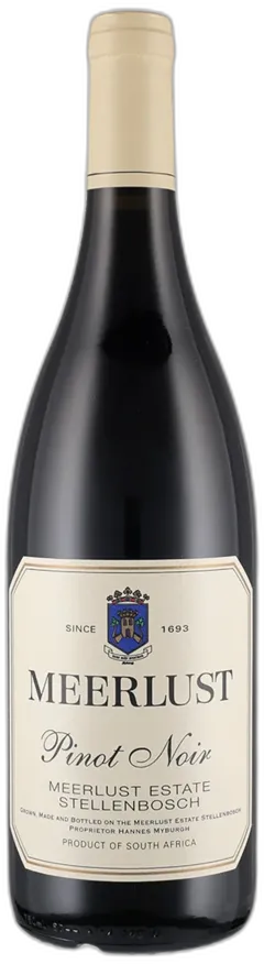 photos du vin Stellenbosch Pinot Noir wo Meerlust 2023