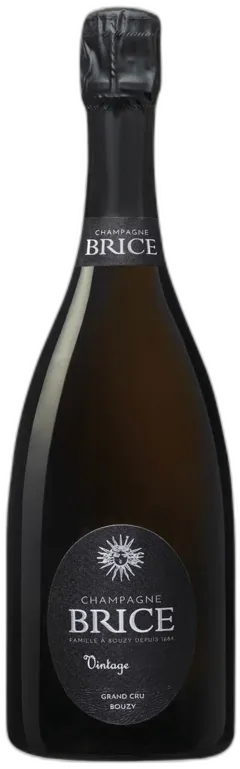 photo Champagne Aoc Extra Brut Grand Cru Bouzy Vintage Brice 2016