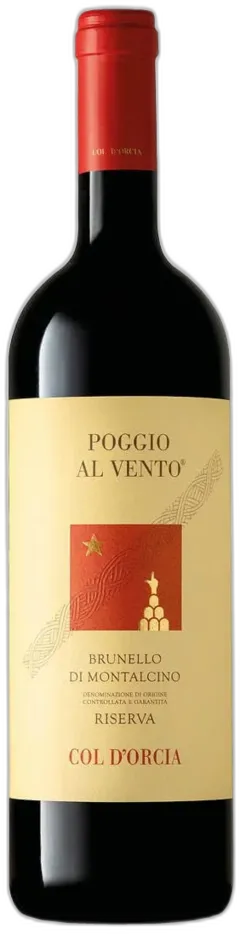 image du vin Brunello di Montalcino Docg Riserva Poggio al Vento Col d’Orcia 2016
