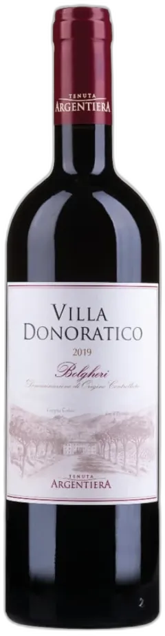 photos du vin Bolgheri Doc Villa Donoratico Tenuta Argentiera 2022