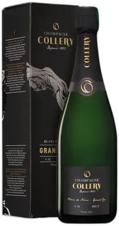 photo Champagne Aoc Blanc de Noirs Grand Cru Brut Collery