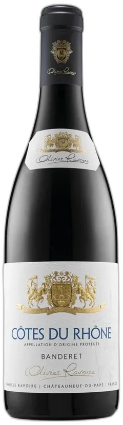 photo du vin Côtes du Rhône Aoc Rouge Banderet Ravoire 2023