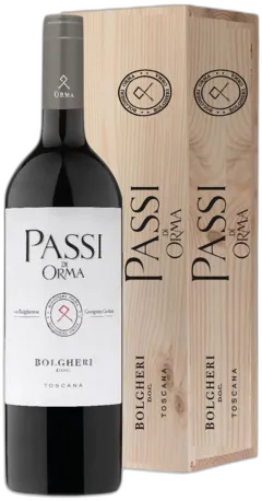 vue du vin Bolgheri Doc Passi Orma 2023