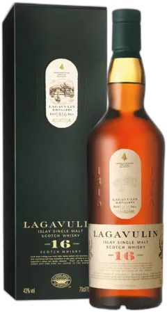 image du vin Islay Single Malt Scotch Aged 16 Years Lagavulin