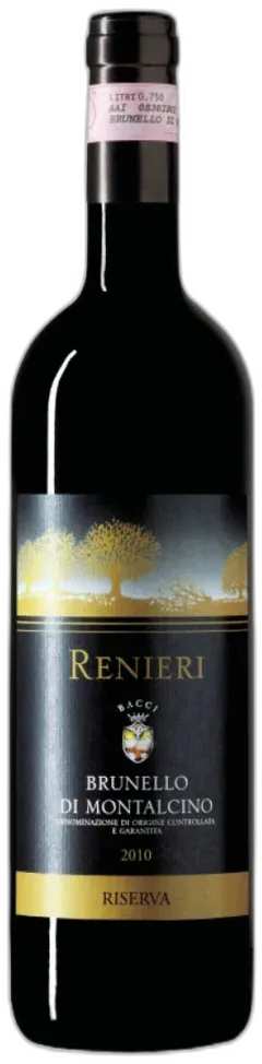 capture du vin Brunello di Montalcino Docg Riserva Renieri