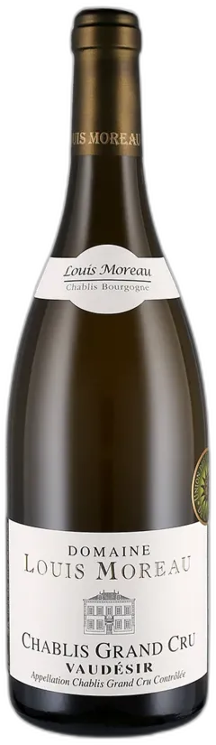 vue du vin Chablis Aoc Grand Cru Vaudésir