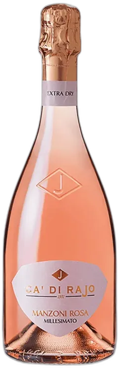 image du vin Vino Spumante Manzoni Rosa Extra Dry ca' di Rajo