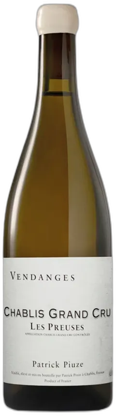illustration du vin Chablis Aoc Grand Cru les Preuses