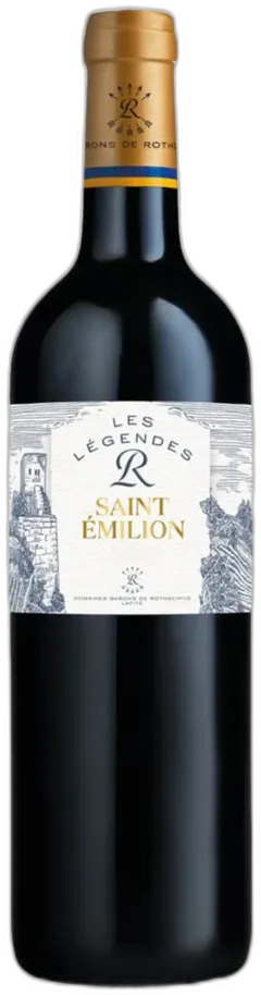 illustration du vin Saint-Émilion Aoc Légende r Domaines Barons de Rothschild 2022