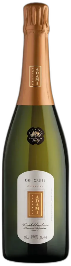 illustration du vin Valdobbiadene Prosecco Superiore Docg Extra Dry Dei Casel