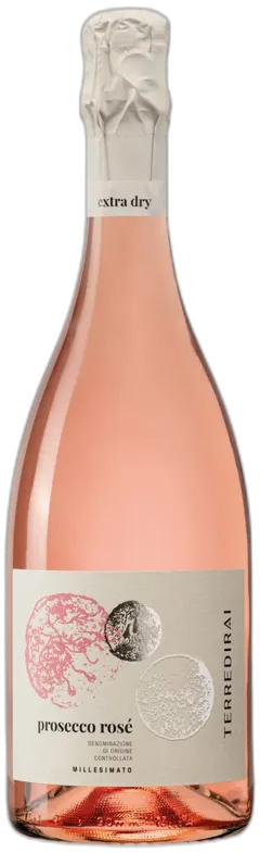 photo du vin Prosecco Doc Rosé Extra Dry Terre di Rai