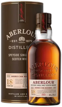 photo du vin Speyside Single Malt Scotch Double Sherry Cask Finish 18 Years Old Aberlour