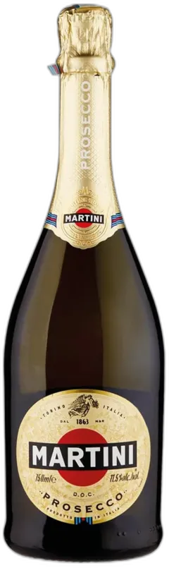 photo du vin Prosecco Extra Dry DOC Martini