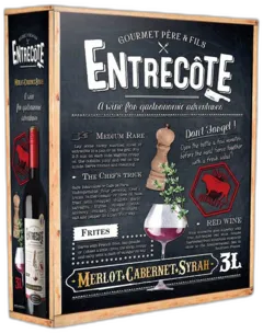 photo du vin Vin de France Entrecôte Gourmet Père et Fils