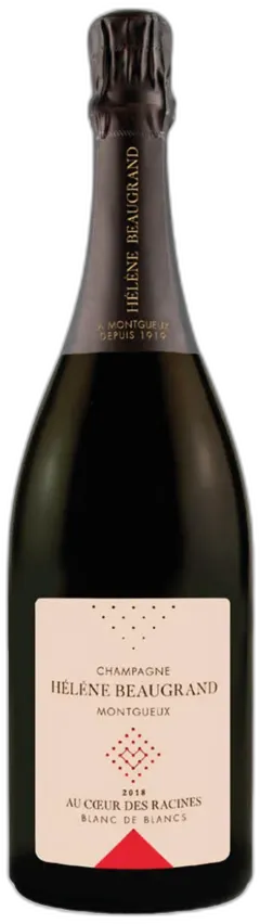 photo du vin Aoc Extra Brut Blanc de Blancs au Cœur des Racines Hélène Beaugrand 2018
