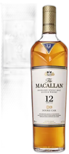 image du vin Highland Single Malt Scotch Whisky 12 Years Double Cask Macallan