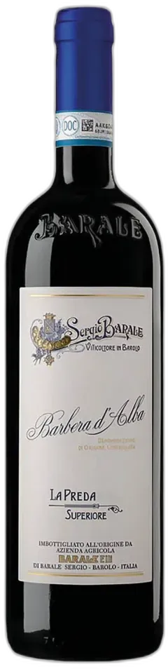 photo du vin Barbera d’Alba Superiore Doc la Preda Fratelli Barale 2021