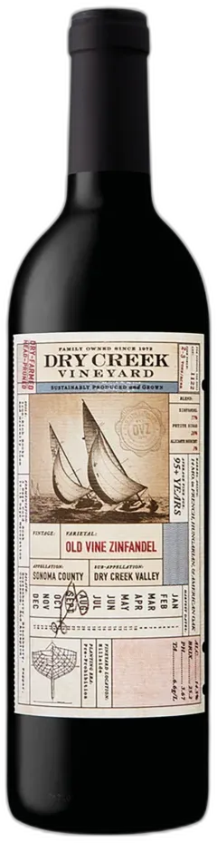 capture du vin Sonoma Ava Old Vine Zinfandel Dry Creek 2021