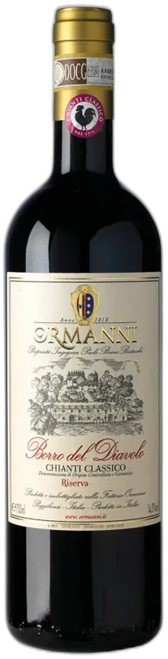 photo du vin Chianti Classico Riserva Docg Borro Del Diavolo Ormanni