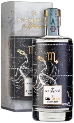 image du vin Distilled Dry Gin Gingillo xi Scorpione Nannoni