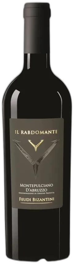 vue du vin Montepulciano d’Abruzzo Doc il Rabdomante Feudi Bizantini 2022