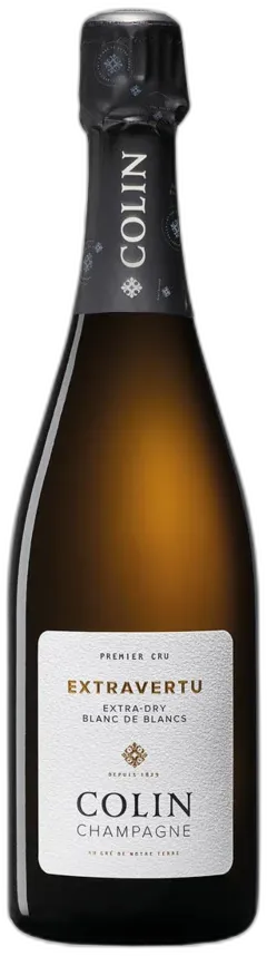 photo du vin Champagne Aoc Premier Cru Extra-Dry Blanc de Blancs Extravertu Colin