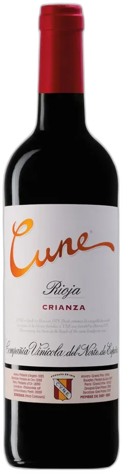 photo du vin Rioja Doca Crianza Cune Cvne