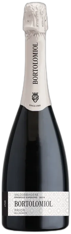 image du vin Valdobbiadene Prosecco Superiore Brut Docg Prior Bortolomiol