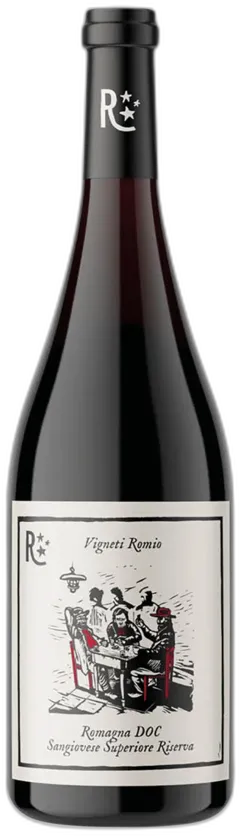 image du vin Romagna Doc Sangiovese Superiore Riserva Romio 2021