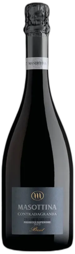 vue du vin Prosecco Superiore di Conegliano Valdobbiadene DOCG Brut Contradagranda Masottina