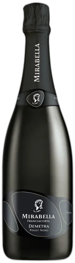 capture du vin Franciacorta Docg Pinot Nero Brut Nature Demetra Mirabella