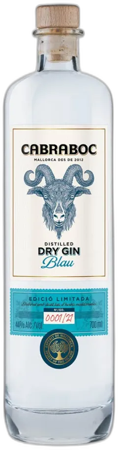 illustration du vin Dry Gin Blau Cabraboc