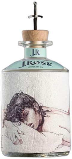 illustration du vin London Dry Gin Jr01 Jrose