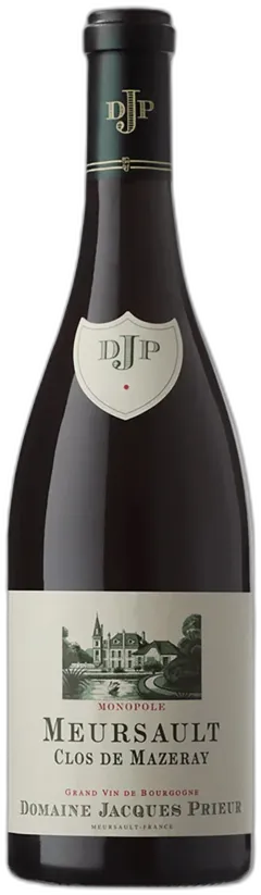 image du vin Meursault Aoc Clos de Mazeray Monopole Domaine Jacques Prieur 2022