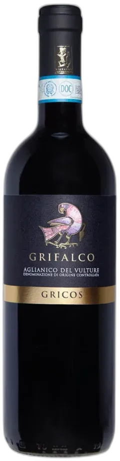 vue du vin Aglianico Del Vulture Doc Gricos Grifalco 2023