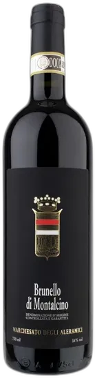 photo du vin Brunello di Montalcino Docg Marchesato Degli Aleramici 2020